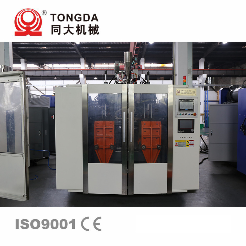 Extrusion Two station Full Automatic Blow Moulding Machine For Plastic Bottle 12L