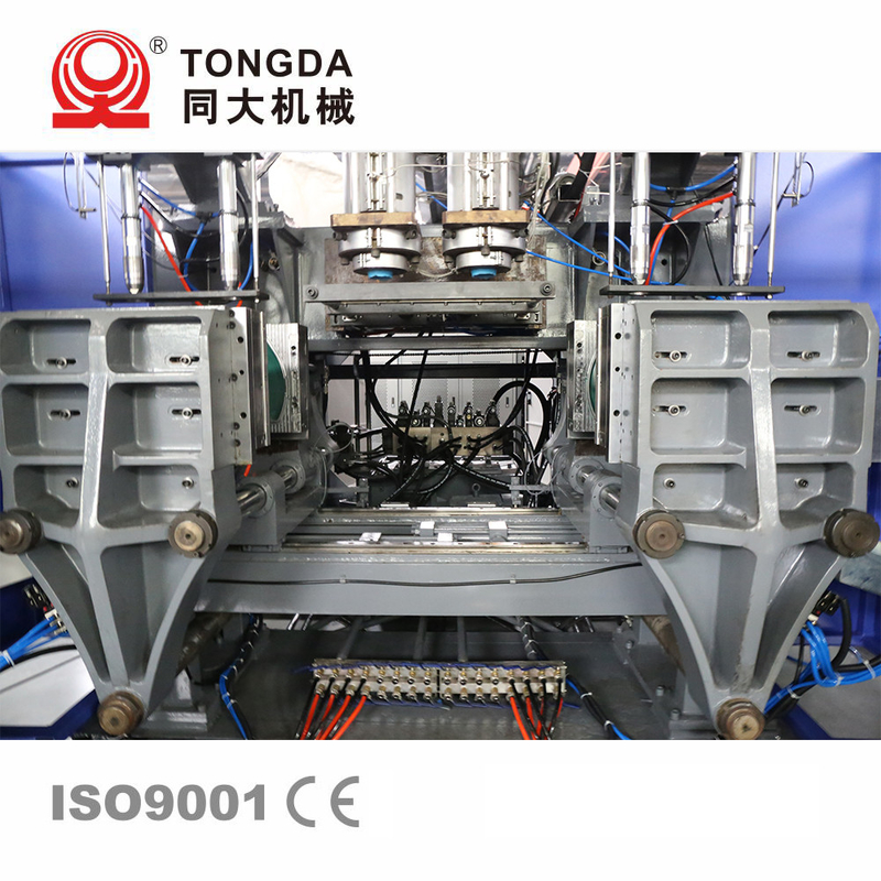 Extrusion Two station Full Automatic Blow Moulding Machine For Plastic Bottle 12L